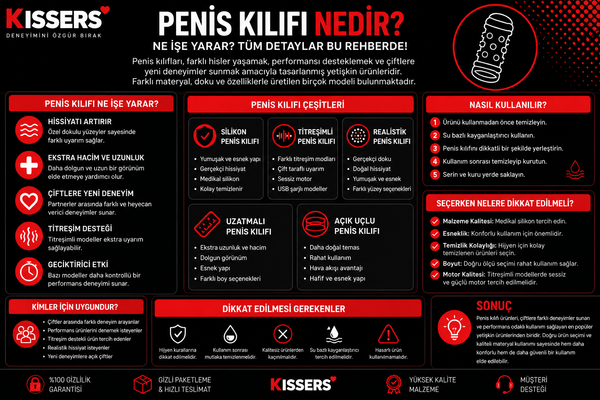 Penis Kılıfı Nedir? Penis Kılıfı Ne İşe Yarar? En Popüler Penis Kılıfı Çeşitleri