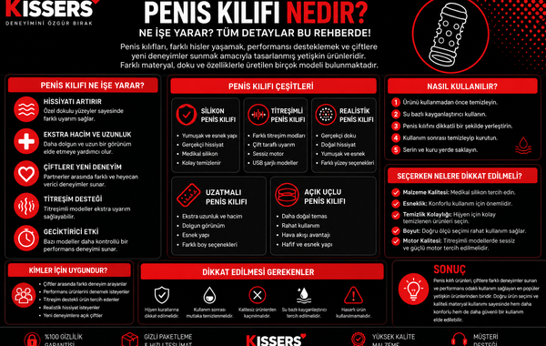 Penis Kılıfı Nedir? Penis Kılıfı Ne İşe Yarar? En Popüler Penis Kılıfı Çeşitleri