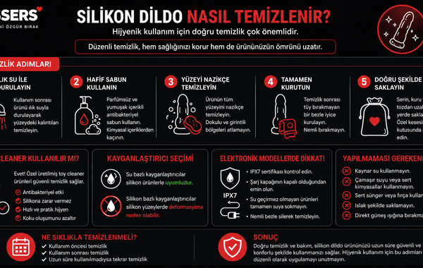 Silikon Dildo Nasıl Temizlenir? Hijyen ve Doğru Temizlik Rehberi