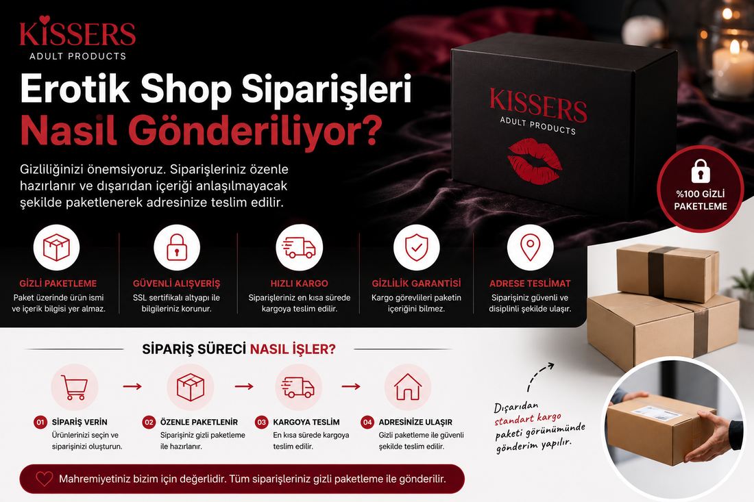Erotik Shop Siparişleri Nasıl Gönderiliyor?