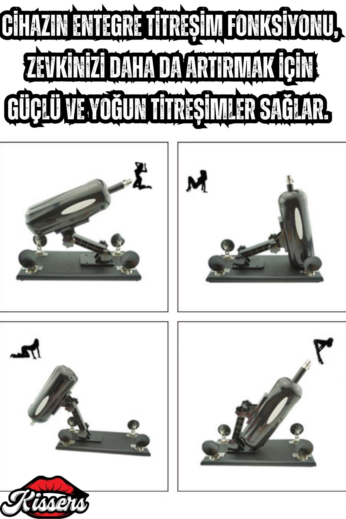 Geliştirilmiş Tam Otomatik Çıkar-Tak Teleskopik İleri Geri Hareketli Dildo Vibratör