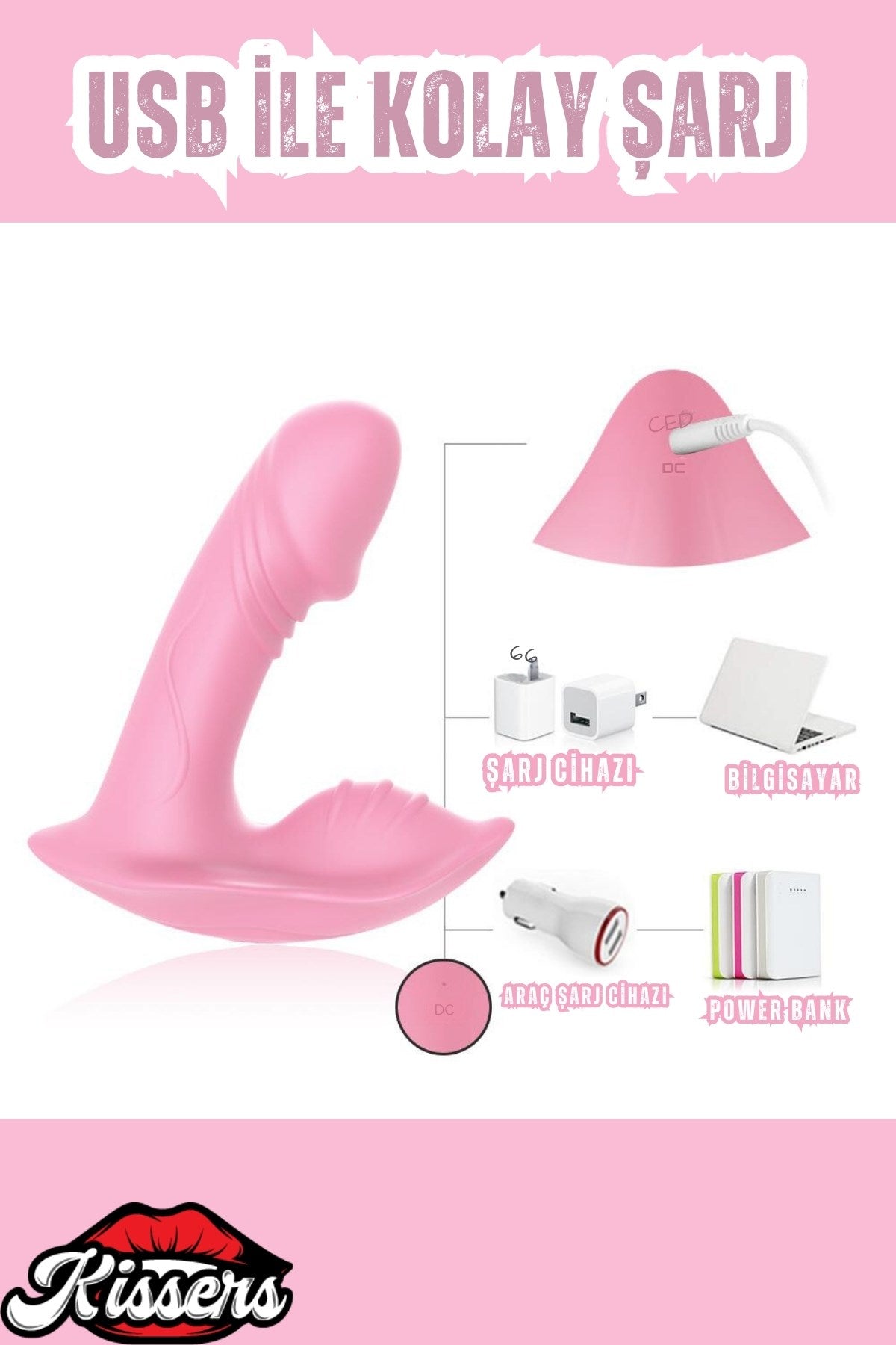 Kablosuz Kumandalı Klitoris ve G Nokta Uyarıcı Giyilebilir Güçlü Titreşimli Public Vibratör