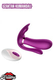 Uzaktan Kumandalı Giyilebilir G Noktası Ve Klitoris Uyarıcı Şarjlı Isıtmalı Titreşimli Vibratör