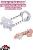 Yükseltilmiş Penis Eğriliği Kalınlaştırıcı Uzatmak İçin Pro Extender Traction Device Medikal Traksiyon Aleti