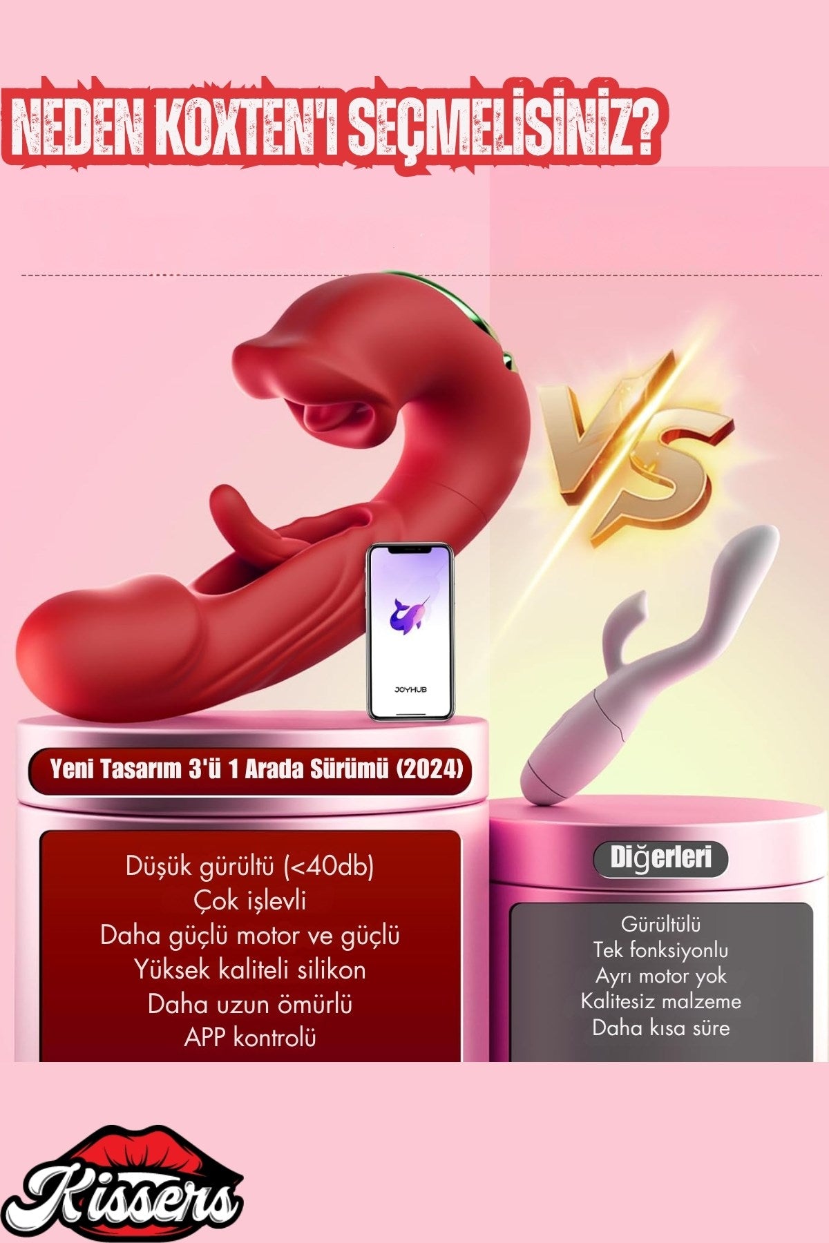 Telefon Kontrollü Titreşimli Emişli Aşağı Yukarı Dudak Ve Dil Hareketli 4'ü 1 Arada Vibratör