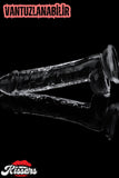 Cinsel Oyuncak Şeffaf Jel Dokusunda Ultra Realistik Penis Dildo 19 Cm