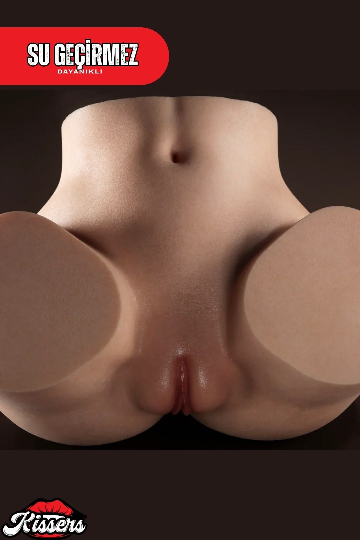 Yeni Nesil Anal Vajinal Titreşimli Isıtmalı 4.5 Kg 28 Cm Çift Girişli Ultra Realistik Kalça