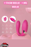 Uzaktan Kumandalı Eğilebilir G Nokta ve Klitoris Emiş Uyarıcı