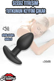Kablosuz Kumandalı Titreşimli Silikon Anal Butt Plug Uyarıcılı Masaj Vibratör