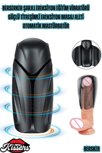 Güçlü Titreşimli Penis Kaldırıcı Berserker Masaj Aleti Ereksiyon Uyarıcı Ereksiyon Eğitim Mastürbatör