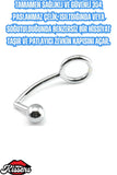 Anal Bead Butt Plug Paslanmaz Çelik Uyarıcı Anal Boncuk ve Metal Penis Yüzüğü