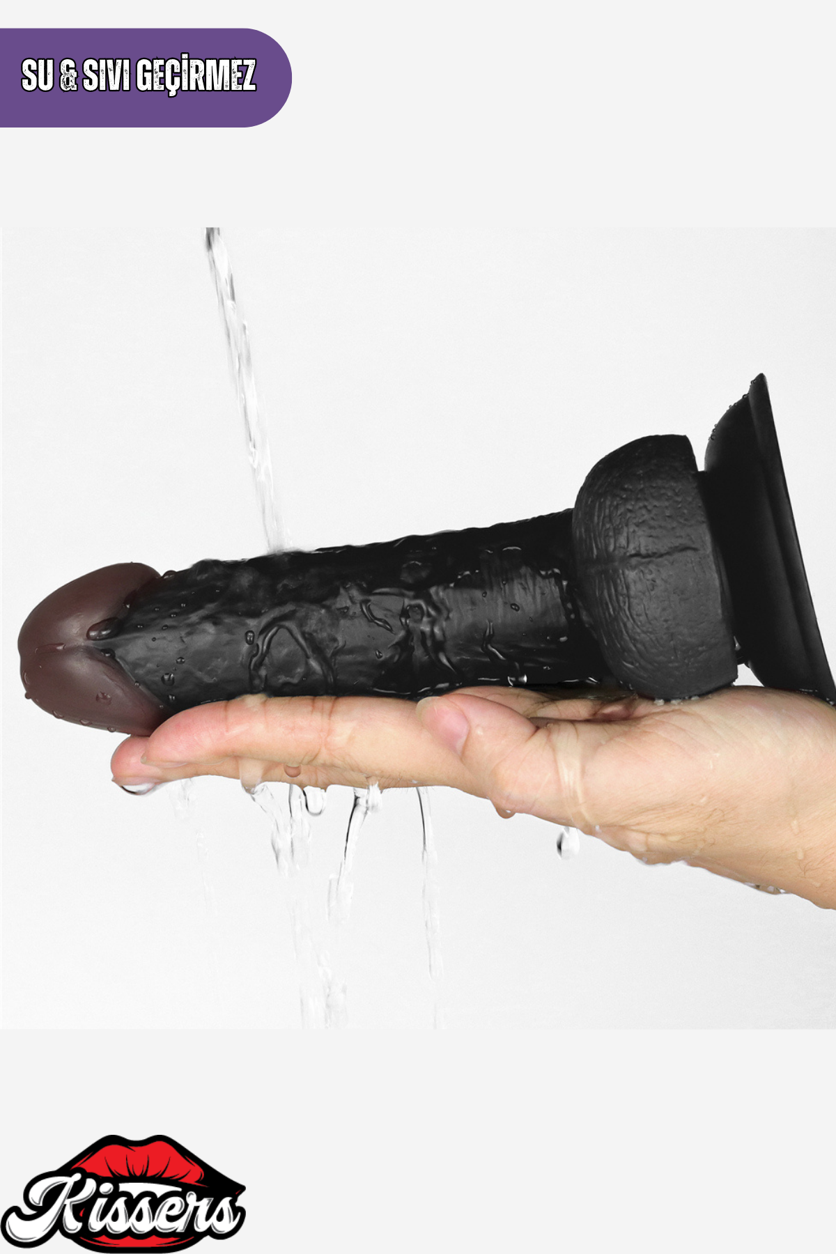 Lovetoy Ultra Realistik Titreşimli Belden Bağlamalı İçi Dolu Zenci Strap On Dildo 18 Cm