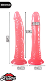 Gerçekçi Realistik Dokuda Vantuzlu Dildo Yapay Sert Jel Penis 21 cm