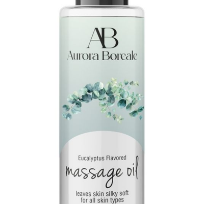 Aurora Boreale Okaliptus Aromalı Isıtıcı Etkili Masaj Yağı 150 ml Su Bazlı Masaj Yağı