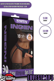 Lovetoy Ultra Realistik Titreşimli Belden Bağlamalı İçi Dolu Strap On Skin Penis Dildo 18 Cm