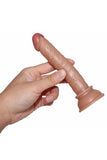 Ultra Realistik Eğilip Bükülebilir G Noktası Ve Uyarıcı Mini Boy Kahverengi  15 Cm