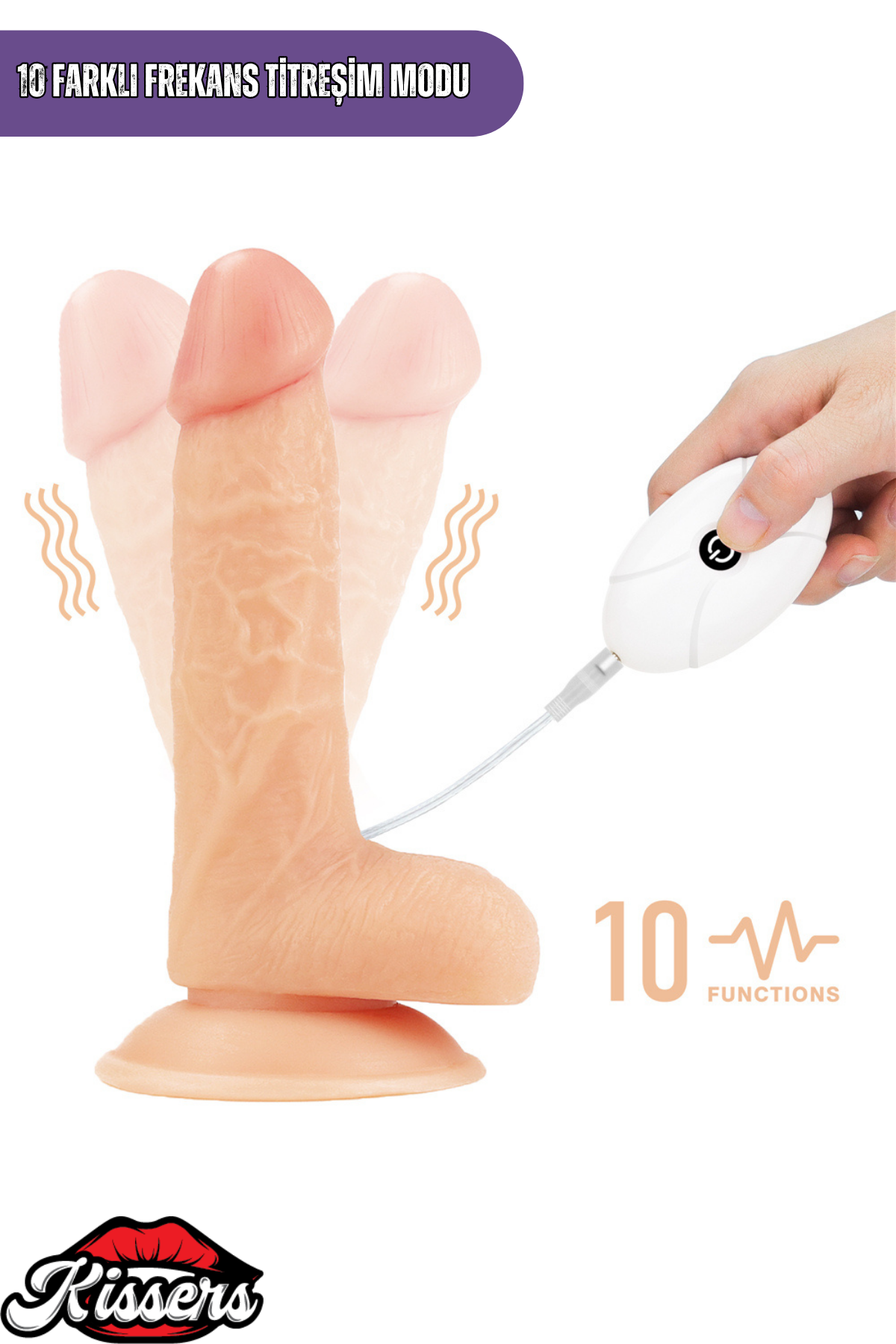 Lovetoy Ultra Realistik Titreşimli Belden Bağlamalı İçi Dolu Strap On Skin Penis Dildo 18 Cm
