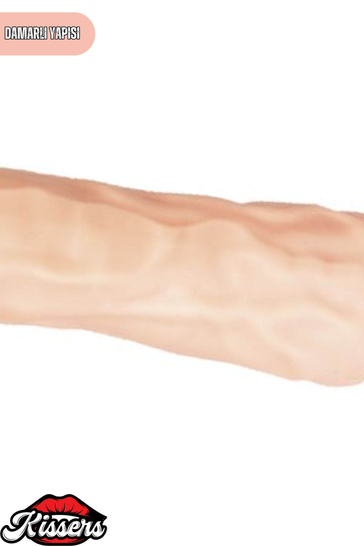 Gerçekçi Dokulu Titreşimli Yapay Penis Dildo 23 Cm TPE Pil Çalışan Çok Hızlı Vibratör