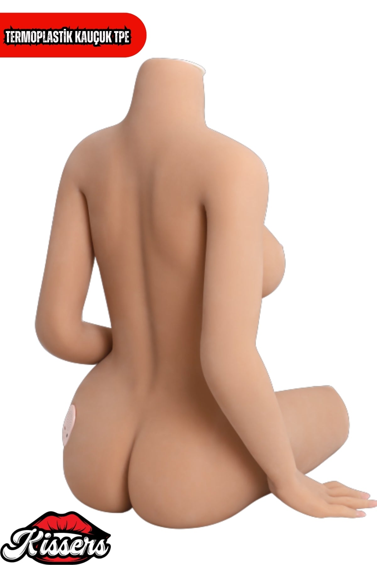 Sesli Titreşim Usb Şarjlı Anal Vajinal Isıtmalı 15,9 Kg 68 cm Beyaz Ten Sex Doll Realistik Manken