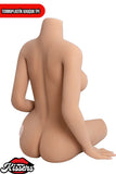 Sesli Titreşim Usb Şarjlı Anal Vajinal Isıtmalı 15,9 Kg 68 cm Beyaz Ten Sex Doll Realistik Manken