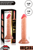 Gerçekçi Realistik Dokuda Vantuzlu Dildo Yapay Sert Penis 14.5 cm