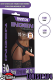 Lovetoy Ultra Realistik Titreşimli Belden Bağlamalı İçi Dolu Strap On Skin Dildo 19 Cm