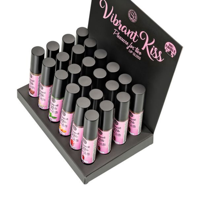 Secret Play Lip Gloss Dudak Parlatıcı Seti 24 Adet Çeşitli Aromalı Kissers