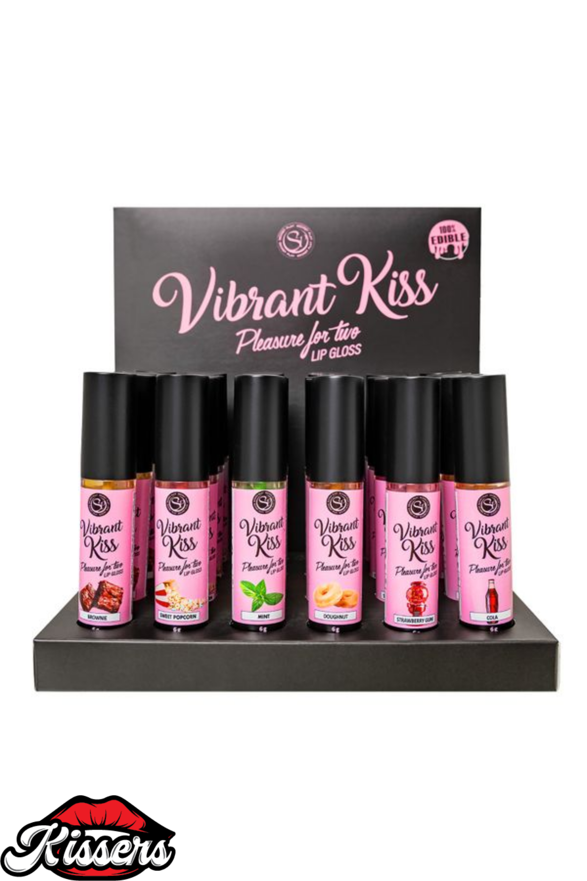 Secret Play Lip Gloss Dudak Parlatıcı Seti 24 Adet Çeşitli Aromalı Kissers