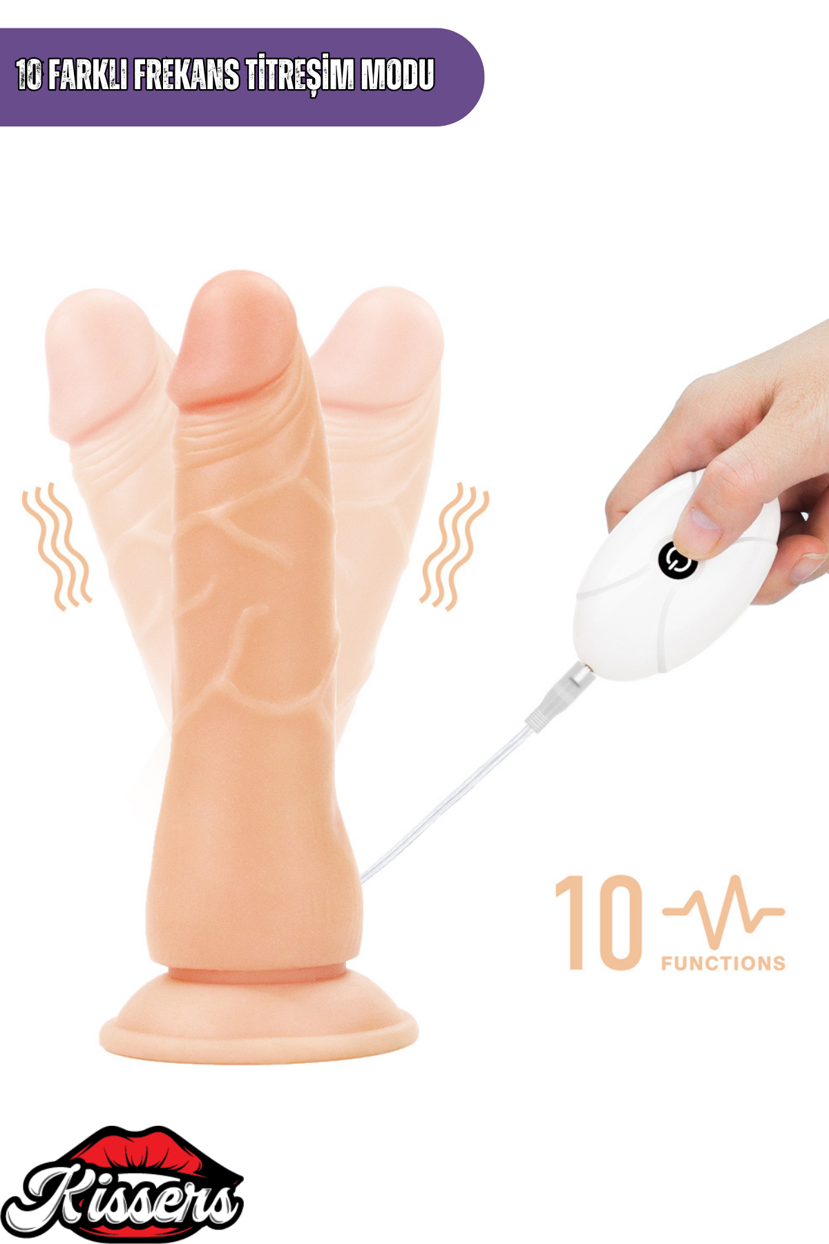 Lovetoy Ultra Realistik Titreşimli Belden Bağlamalı İçi Dolu Strap On Skin Dildo 19 Cm