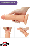 Lovetoy Ultra Realistik Titreşimli Belden Bağlamalı İçi Dolu Strap On Skin Dildo 19 Cm