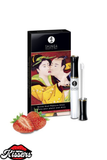 Kissers Shunga İlahi Zevk Dudak Parlatıcısı Buzlu Ateş Etkili Çilek Şampanya Aromalı 10 Ml
