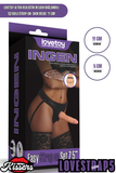 Lovetoy Ultra Realistik Belden Bağlamalı İçi Dolu Strap On Skin Dildo 19 Cm