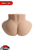 Anal ve Vajina Çift Girişli Erkek Trans Penisli 5.8 Kg 19 cm Ten Rengi Realistik Mastürbatör