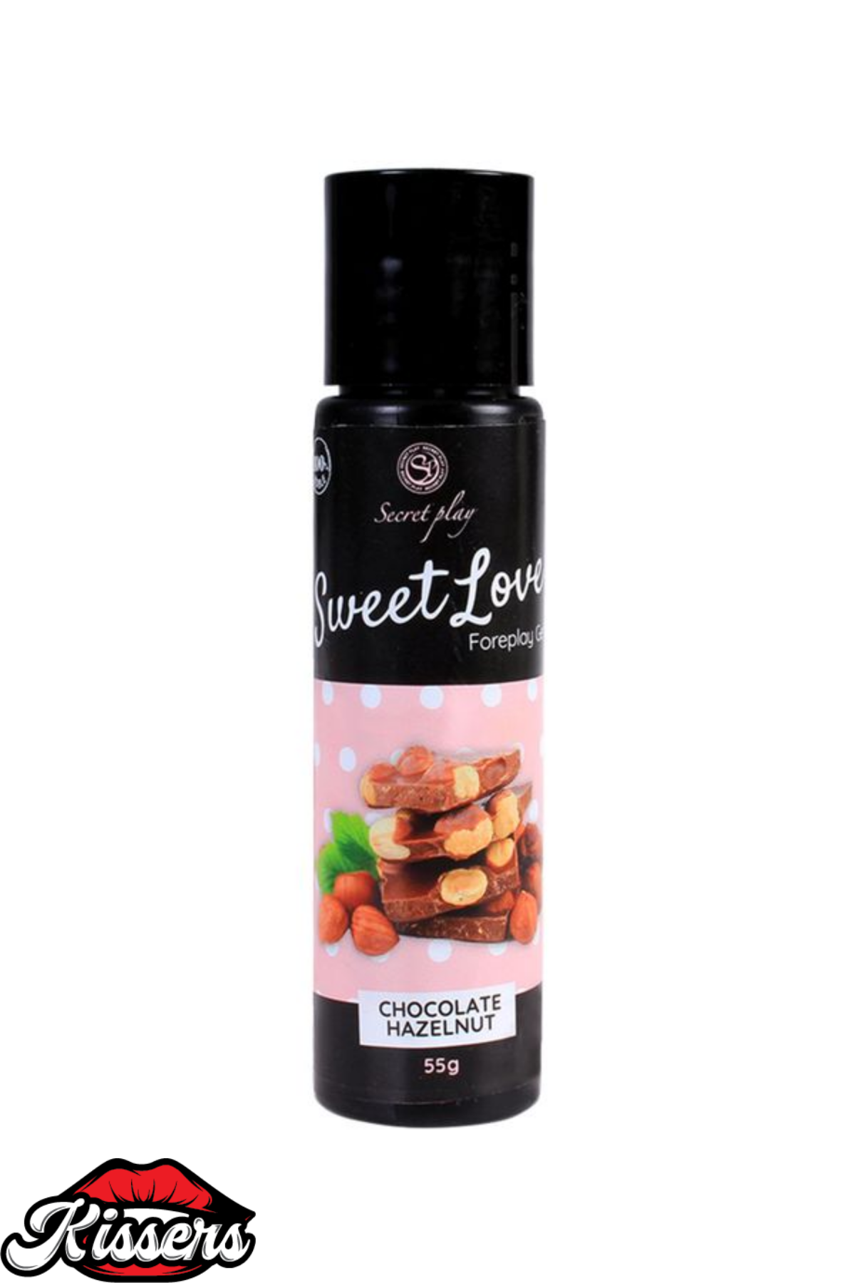 Secret Play Çikolata ve Fındık Aromalı Yenilebilir Kayganlaştırıcı Jel 60 Ml Kissers