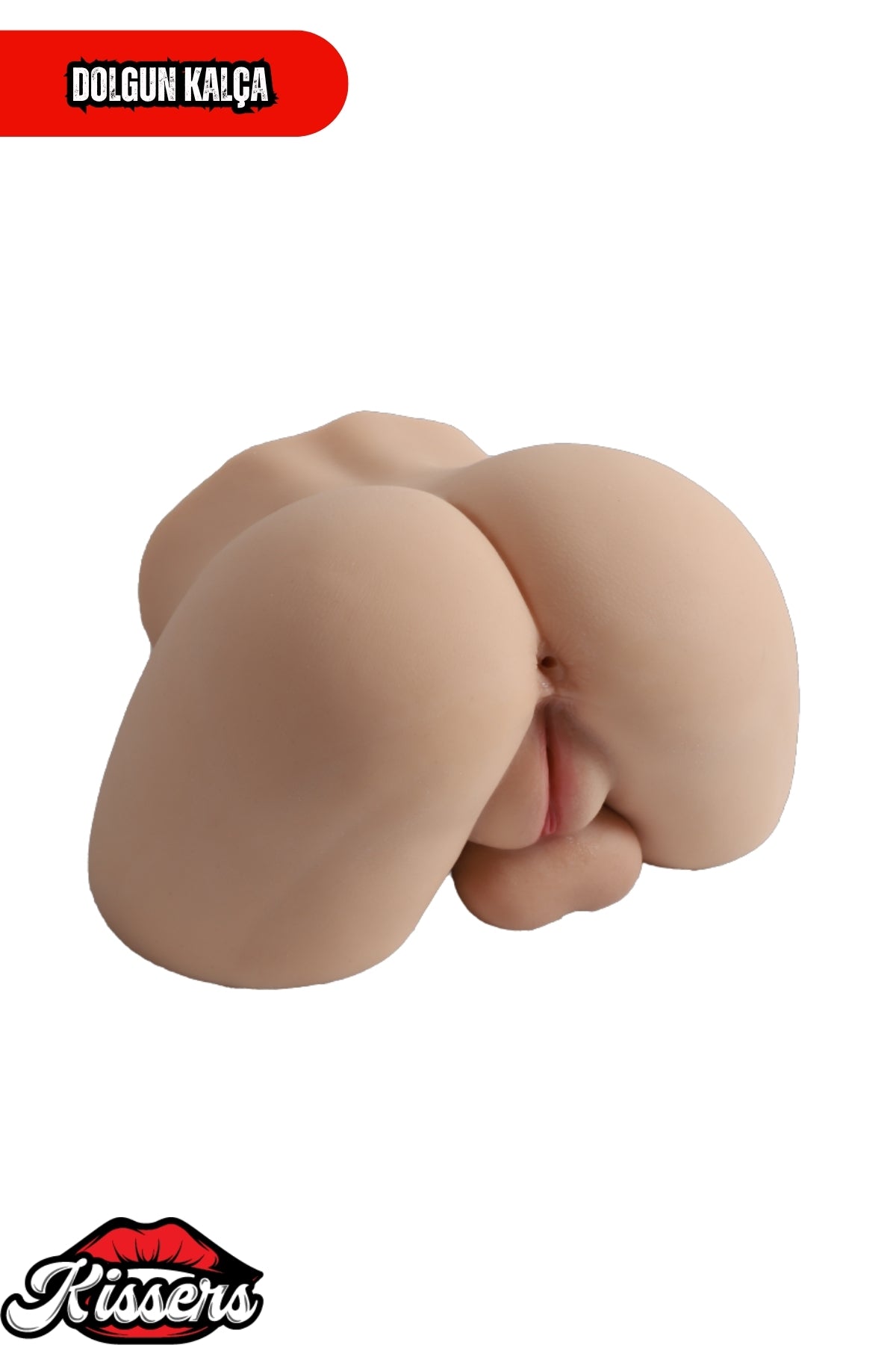 Anal ve Vajina Çift Girişli Erkek Trans Penisli 5.8 Kg 19 cm Ten Rengi Realistik Mastürbatör