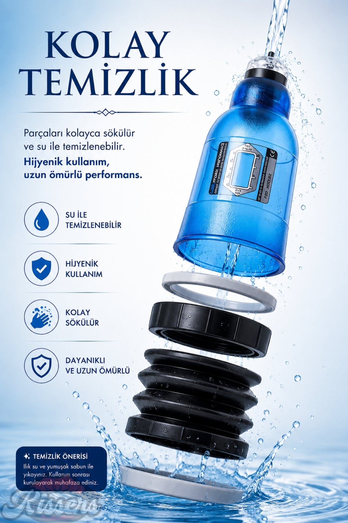 Bathmate Hydromax 3 Etkili Ultra Güçlü Hidroponik Penis Pompası