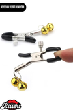 Sarı Zilli Göğüs Uyarıcı Meme Ucu Klipsi Nipple Clamps With Yellow Bell