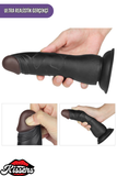 Lovetoy Ultra Realistik Belden Bağlamalı İçi Dolu Strap On Zenci Dildo 19 Cm