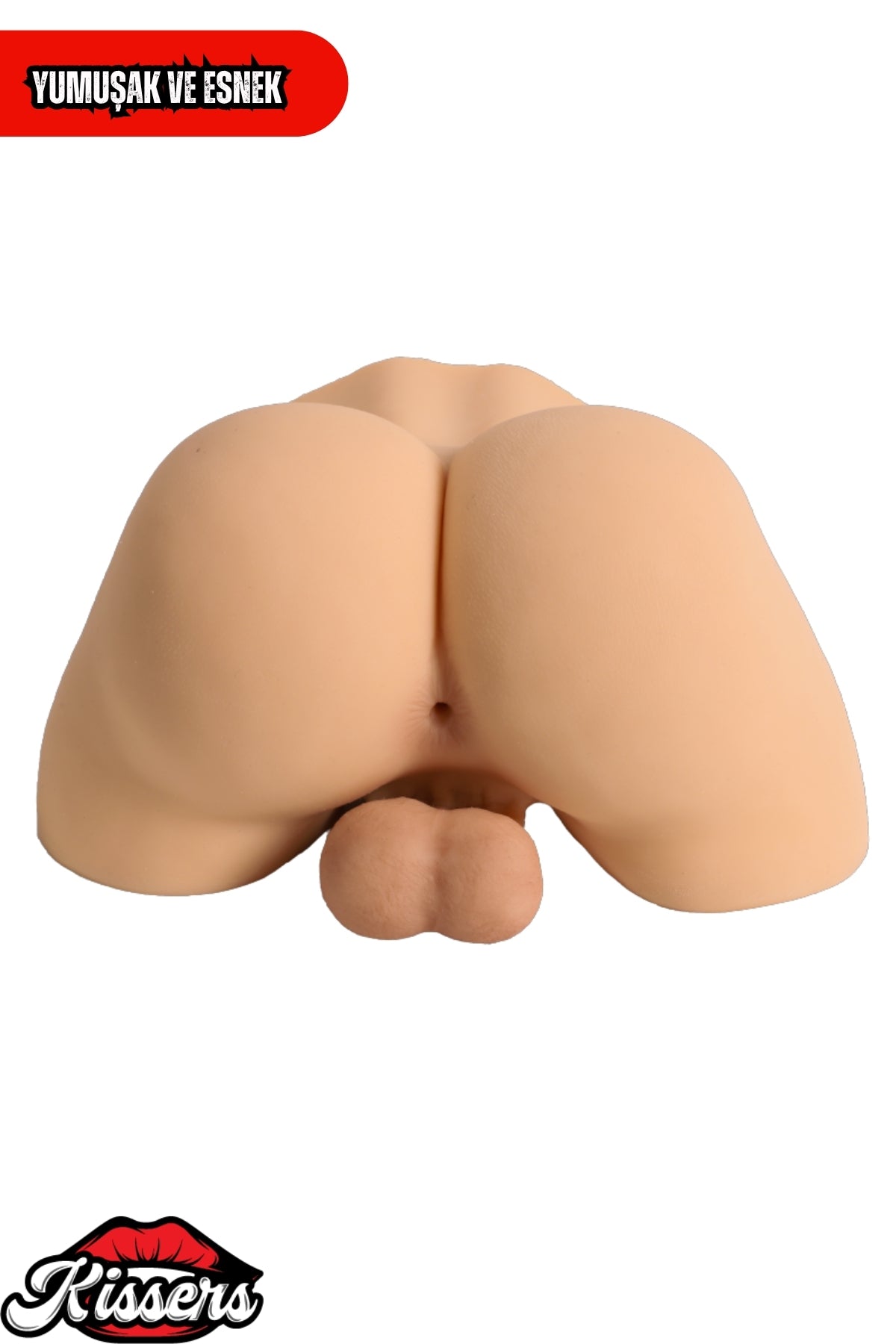 Anal Girişli Titreşimli Erkek Testisli 6.3 Kg 31 cm Ten Rengi Realistik Mastürbatör