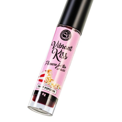 Kissers Secret Play Patlamış Mısır Aromalı Titreşim Etkili Dudak Parlatıcısı 6 Gr