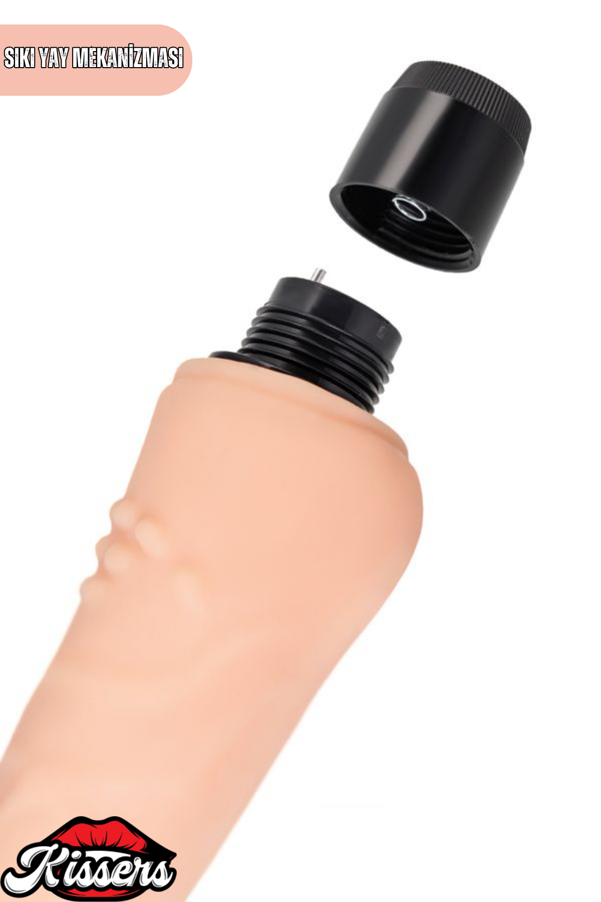 Gerçekçi Dokulu Titreşimli Yapay Penis Dildo 19.2 Cm TPE Pil Çalışan Çok Hızlı Vibratör