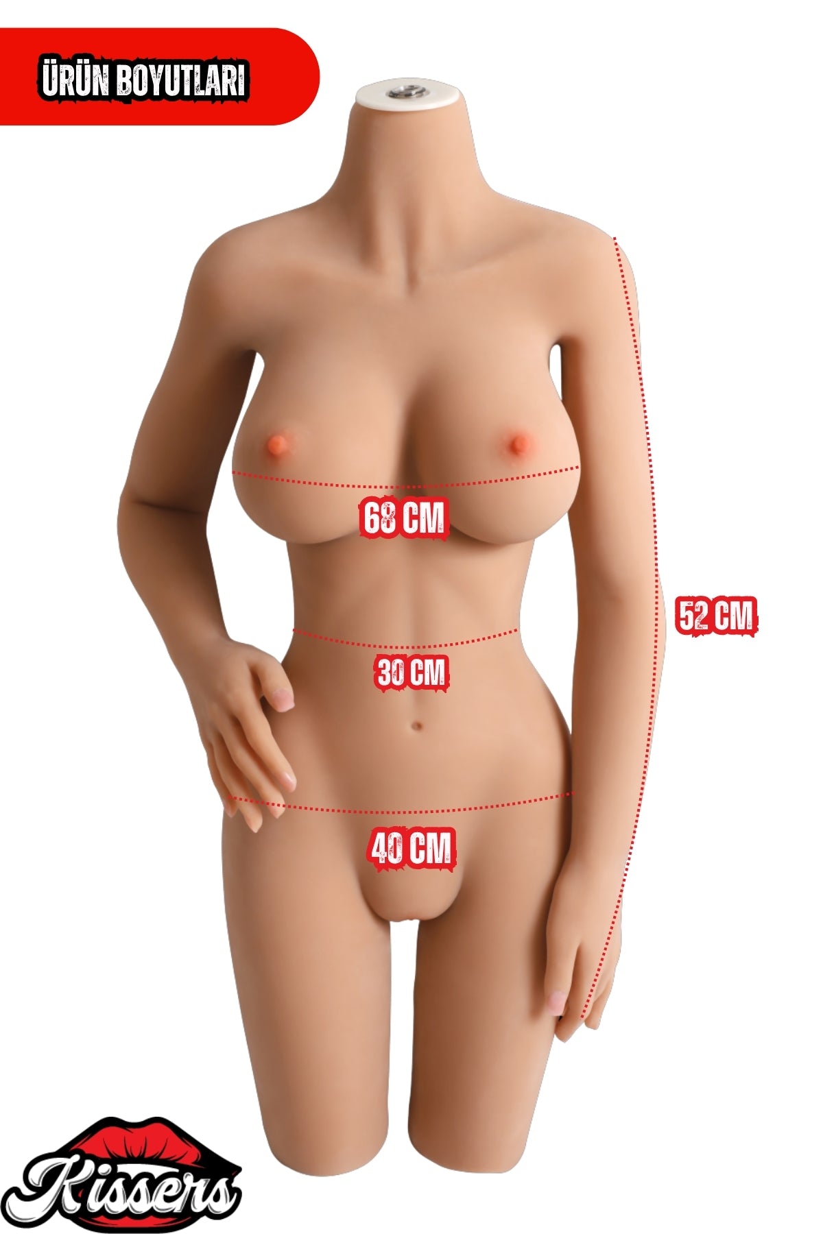 Sesli Titreşim Usb Şarjlı Anal Vajinal Isıtmalı 15,9 Kg 68 cm Beyaz Ten Sex Doll Realistik Manken