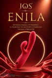 Jos Enila Isıtmalı Emişli Titreşimli G Noktası ve Klitoris Uyarıcı Vibratör