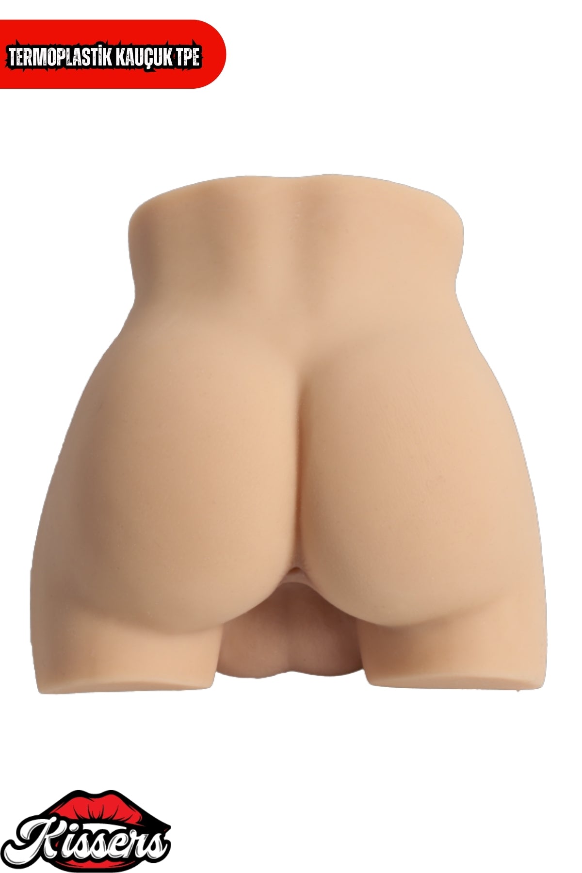 Anal Girişli Titreşimli Erkek Testisli 3.6 Kg 17 cm Ten Rengi Realistik Mastürbatör