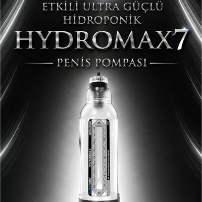 Bathmate Etkili Ultra Güçlü Hidroponik Hydromax 7 Penis Pompası
