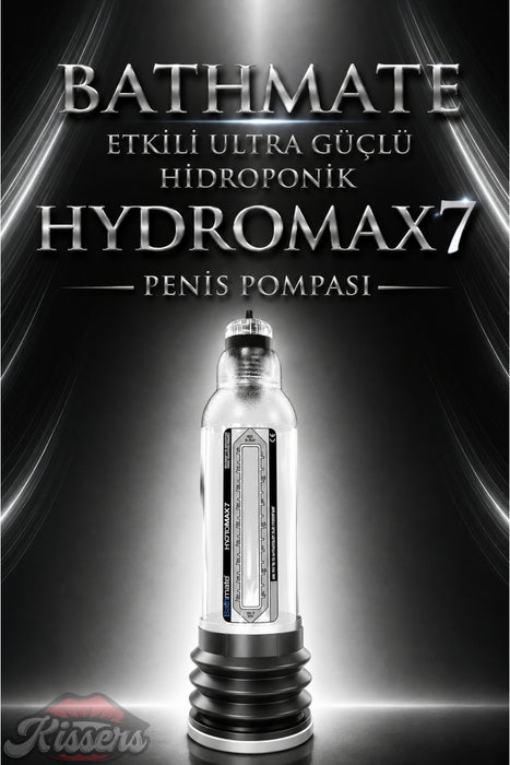 Bathmate Etkili Ultra Güçlü Hidroponik Hydromax 7 Penis Pompası