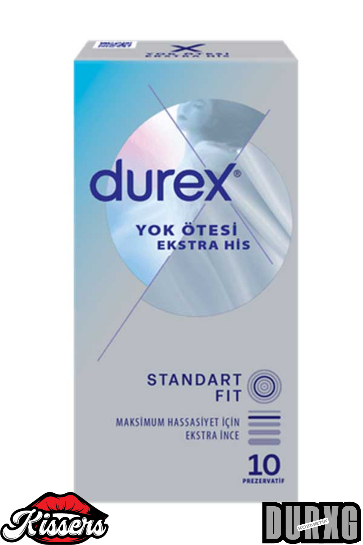 Durex Yok Ötesi Ekstra His 10’lu Paket Ultra İnce Prezervatif Yüksek Hassasiyet