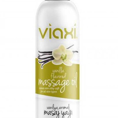 Viaxi Vanilya Aromalı Masaj Yağı 177 ml Doğal İçerikli Spa Masaj Yağı