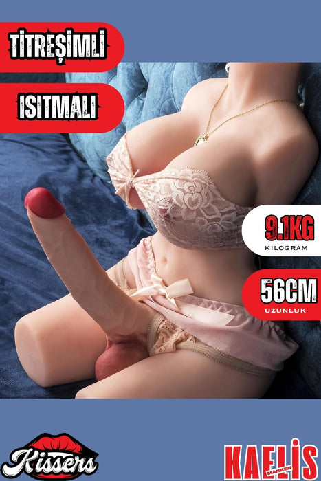 Erkek Trans  Beyaz Ten Yarım Vücut Realistik Manken  9 Kg