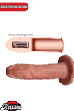 Lovetoy Ultra Realistik Titreşimli Belden Bağlamalı İçi Boş Strap On Skin Dildo Penis 16 Cm